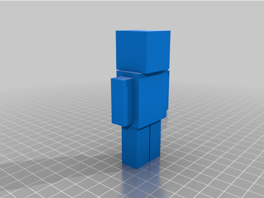 minecraft person by angelfreund ngs ccss 3d print model - Mito3D