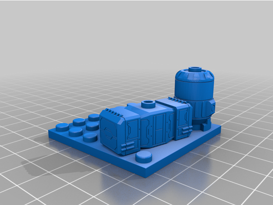 brick star wars battleground plates by dingus100 3d print model - Mito3D