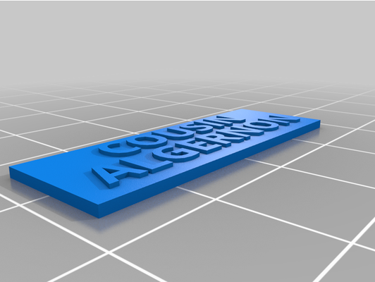 alg 2 by ferrisbeu customized 3d print model - Mito3D