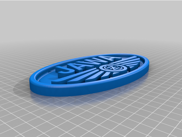 jawa z logo by lukyricky 3d azat cecoslovacco 250 3D print model - Mito3D