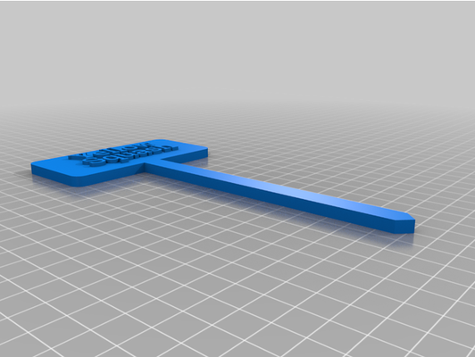 y squash bitki işaret v2 roboto slab longer by yüce sora özelleştirilmiş 3d print model - Mito3D