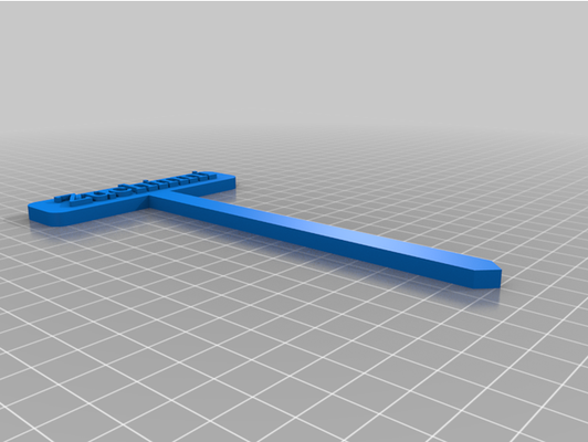 kabak bitki işaret v2 roboto slab longer by yüce sora özelleştirilmiş 3d print model - Mito3D