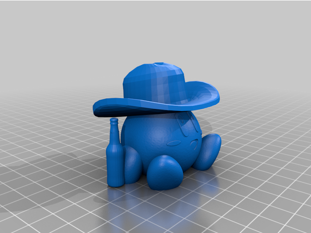 vaqueiro kirby cerveja by jbxrajas 3D print model - Mito3D