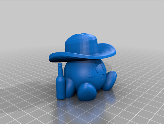 vaqueiro kirby cerveja by jbxrajas 3d print model - Mito3D