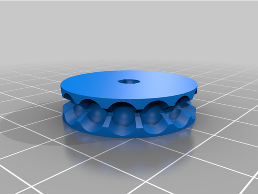 blind pulley 28byj 48 30mm by affare jerry personalizzato 3d print model - Mito3D