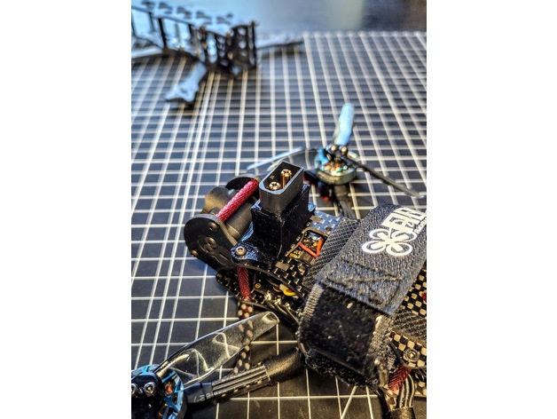 aos evo 35 xt60 mount by always17 35 chris rosser drone fpv multicopter tpu 3D print model - Mito3D