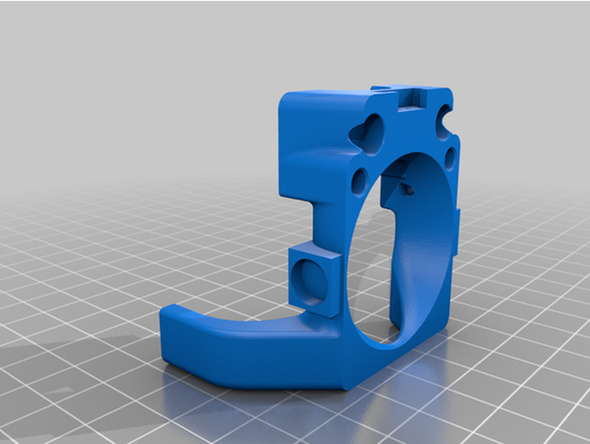 mk4 mega pro snap-on laser adapter by tekniksaiko 3d print model - Mito3D