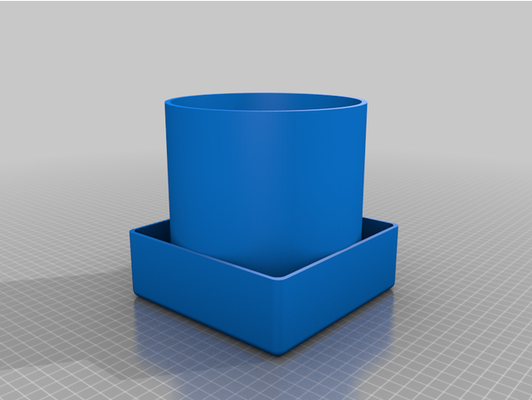 plant holder by derekakated 3d print model - Mito3D