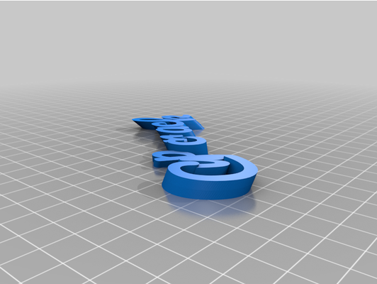 my personalizado iamburny v2 texto chaveiro by grandebobster 3d print model - Mito3D