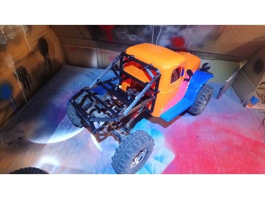 vagão lista cela costas rgt triturador estilo by chave fenda axial scx10 rastejante rc gato vermelho rocha traxxas trx4 trx 4 esporte 3d print model - Mito3D