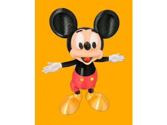 topolino topo by wattle99 disney fan arte modello 3d print model - Mito3D