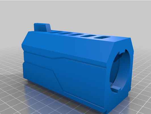 nerf vergeltung fass erweiterung by wtam63 3d print model - Mito3D