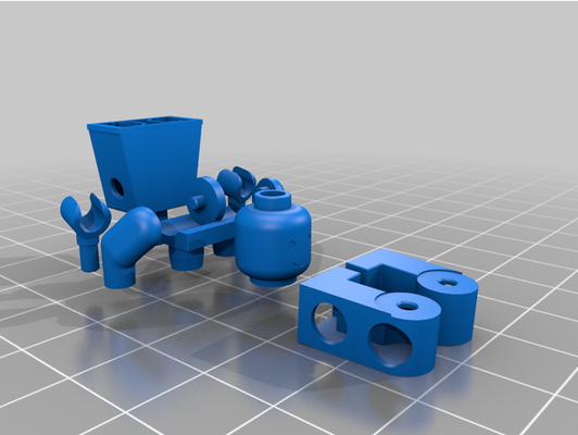 lego minifig by ytk2 3d print model - Mito3D