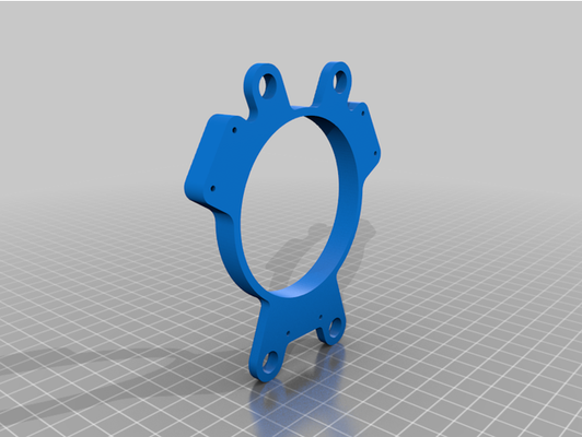 dayton tt25 puck 4080 extrusion mount by dannbrown108 3d print model - Mito3D