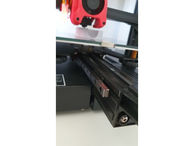 ender 3 v2 axis double mgn9 linéaire rail by neox21 3D print model - Mito3D