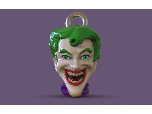 joker anahtarlık by homermaubr batman çizgi roman şirin dc funko pop komik 3d print model - Mito3D