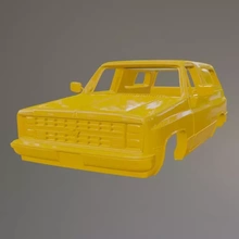 '79 Chevrolet blazer 3d impression modèle trio 3d print model - Mito3D