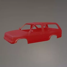 '87 Nissan éclaireur 3d impression modèle trio 3d print model - Mito3D