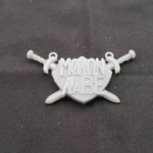 'molon labe' pendant 3d printing model - threeding jewelry history spartan jewellery war 300 3d print model - Mito3D