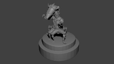 0003 statua giochi dei giocattoli & hobby La stampa 3D, modello, file di 3D stampabile la progettazione, 3d 3d print model - Mito3D