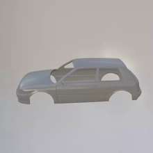 1989 toyota corola gt 3d impresión modelo trío vehículo 3d print model - Mito3D