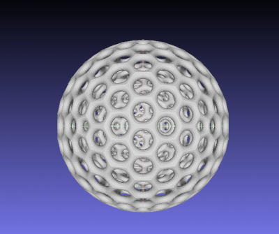 3 nested buckyballs art 3D printing model, file, printable design, 3d print, buckyball, sphere, geometry, geometric, mathematics, object 3D print model - Mito3D