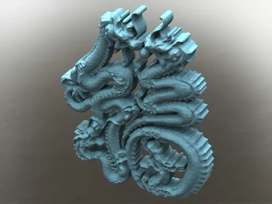 3d art chinese dragon stencil printing model - threeding tags drawing painting arts animals artist work stencilplate decoration drawingmodel artsupplies crafts flying 3d print model - Mito3D