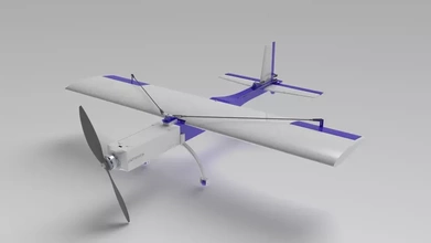 3d imprimable rc avion bowerbird impression modèle trio 3d print model - Mito3D