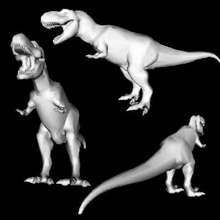 3d printable tyrannosaurus nature 3D printing model, file, design, print, trex, tyrannosaurus, dinosaur, predator, animal 3d print model - Mito3D