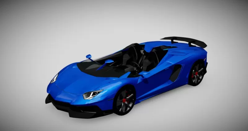 3d impresso lamborghini aventador impressão modelo trio tag arte brinquedos carro ventilador miniatura paixão colecionável colecionáveis réplica amantes carmodels entusiasta viciado 3D print model - Mito3D