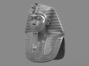 3d Tutankhmun antika tarihi 3D baskı model dosya yazdırılabilir tasarım Yazdır tutankhamun3d tut 3d print model - Mito3D