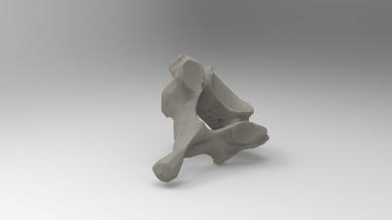 7ª vértebra cervical la ciencia 3D modelo de impresión, impresión en archivo, imprimibles 3D, diseño 3d, anatomía, ciencia, humanos, huesos, vértebras, 7 3d print model - Mito3D