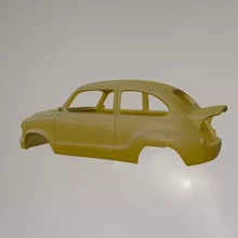 Abarth 1000 tc 3d impresión modelo trío vehículo 3d print model - Mito3D