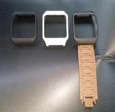 adattatore sony smartwatch 3 giochi dei giocattoli & hobby La stampa 3D, modello, file di 3D stampabile la progettazione, 3d, Smartwatch Sony, adattatore, titolare 24 mm, cinturino, wach curva 3d print model - Mito3D