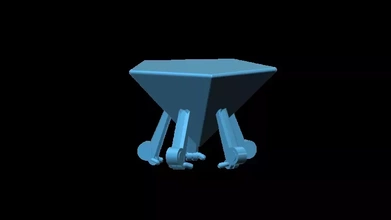affettazione 3d stampa modello treding sedie tavola dell 39 umanità 3d print model - Mito3D