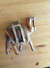 africano cammello figurina 3d stampa modello treding legno arte figura 3d print model - Mito3D