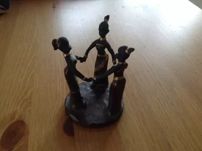africano donne figurine 3d stampa modello treding arte 3d print model - Mito3D