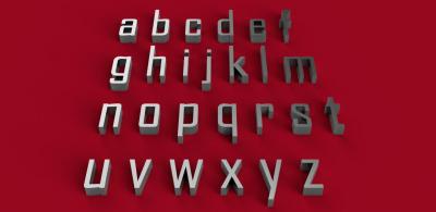 agency font lowercase 3d letters stl file toys games & hobby 3D printing model, file, printable design, print, 3dletter, 3dletters, type, decoration, words, other, gadgets, agency, fonts, language, sign, symbol, letter, stlfile, 3dmodel, 3dprint, alphabet, letters, font, text 3d print model - Mito3D