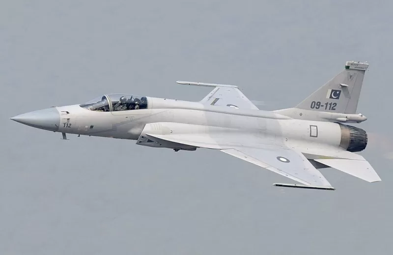 aire fuerza Chengdu jf 17 3d impresión modelo trío 3D print model - Mito3D