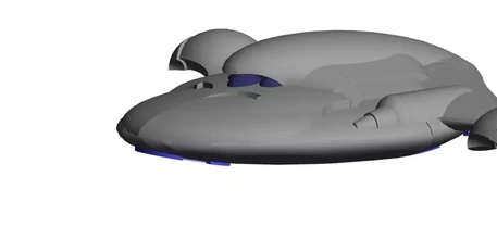avião 3d impressão modelo trio Estrela caminhada 3d print model - Mito3D