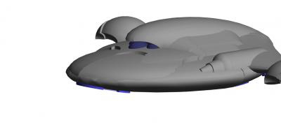 airplane toys games & hobby 3D printing model, file, printable design, 3d print, star trek 3d print model - Mito3D