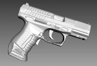 airsoft jouet 3d impression modèle trio pistolet 3d print model - Mito3D