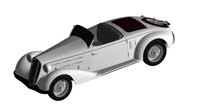 alfa Romeo 6c 2300 tournée Pescara araignée 1935 3d impression modèle trio 3d print model - Mito3D