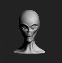 alien la nature 3D modèle d'impression, l'impression fichier, imprimable modèle, en de conception, d'impression 3d, 3d print model - Mito3D