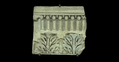 antiguo griego arquitectónico detalles 3d impresión modelo trío 3d print model - Mito3D