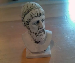 ancient greek bust 3d printing model - threeding history 3d print model - Mito3D