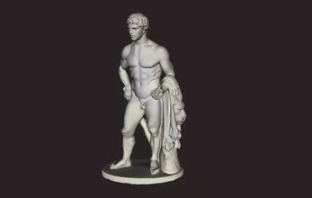 Antik Yunan kahraman heykel 3d baskı model üçleme Sanat tasarım 3d print model - Mito3D