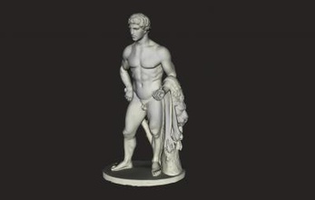 ancient greek hero sculpture art 3D printing model, file, printable design, 3d print, ancient, greek, hero, sculpture, art, design 3d print model - Mito3D