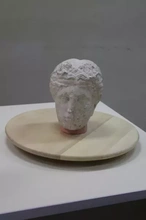 ancien femme sculpture 3d impression modèle trio grec historique l'histoire romain archéologie 3d print model - Mito3D