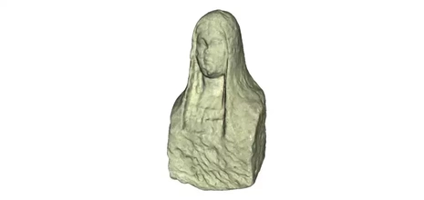 ancient woman sculpture 3d printing model - threeding 3d print model - Mito3D